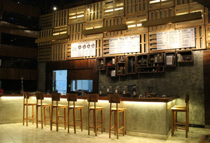 Completed Indoor Bar